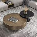 Gold Nesting Coffee Table Set - Stylish & Versatile | BespokeHaven™