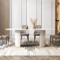 Costanza White Dining Table - Modern Elegance | BespokeHaven™