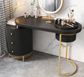 Tandy Dressing Table with LED Mirror – Elegant Vanity | BespokeHaven™