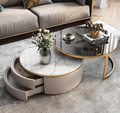 Bell Nesting Coffee Table Set - Stylish & Versatile | BespokeHaven™