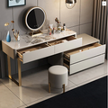 Davidson Dressing Table with LED Mirror - Modern Beauty Station | BespokeHaven™